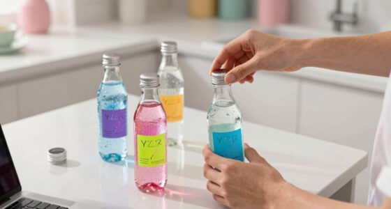 Y2K-Themed Sparkling Water Campaigns