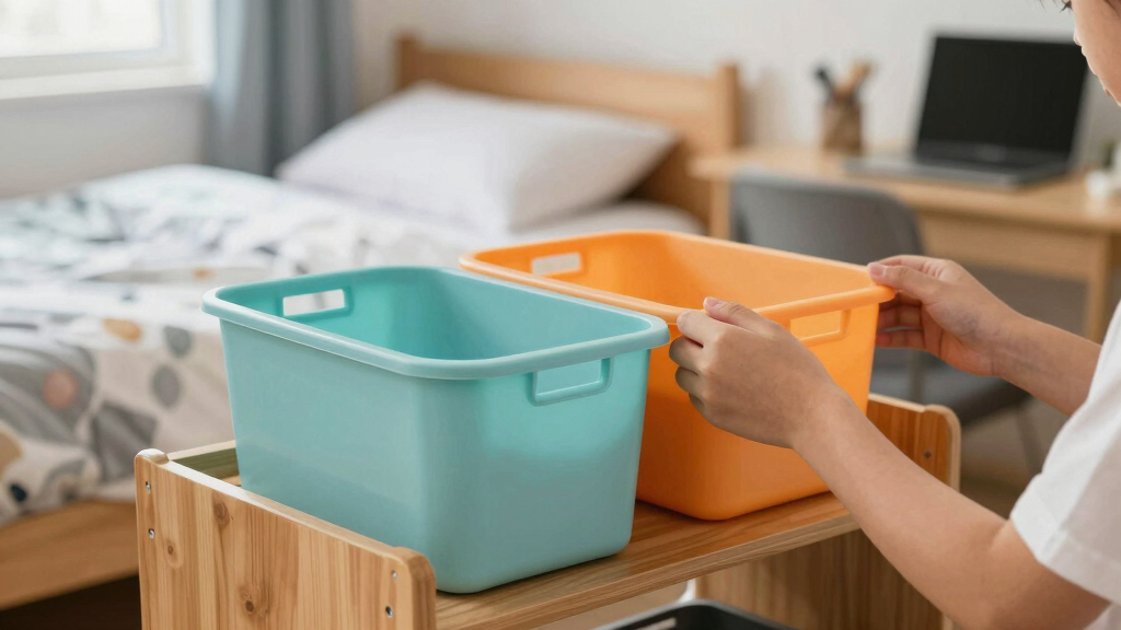 How to Choose Dorm Room Organization Bins