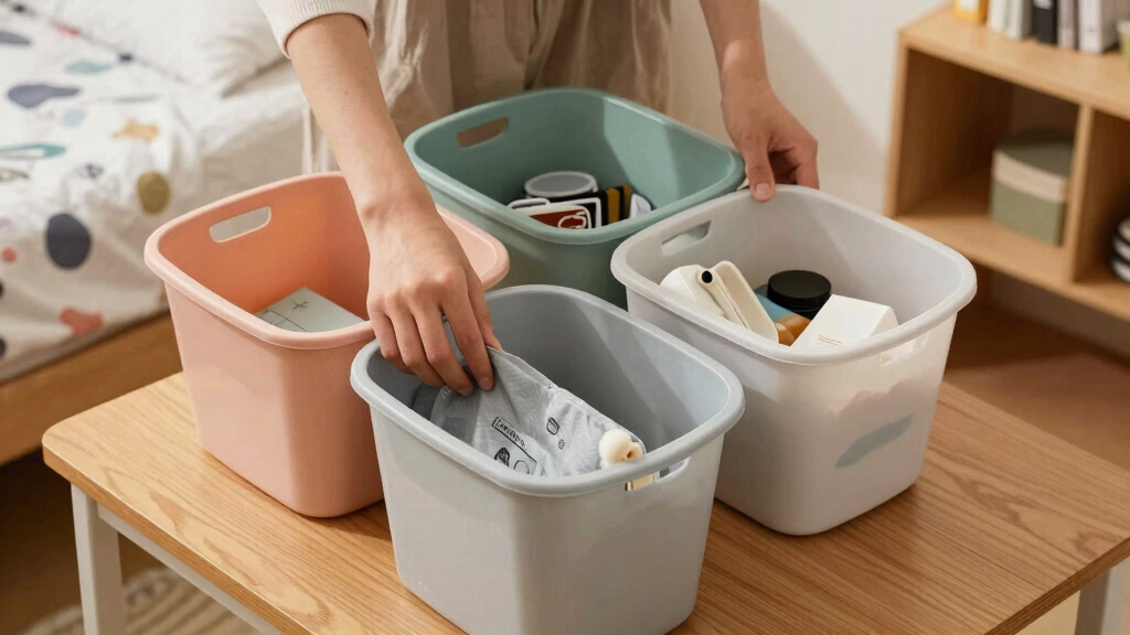 How to Choose Dorm Room Organization Bins