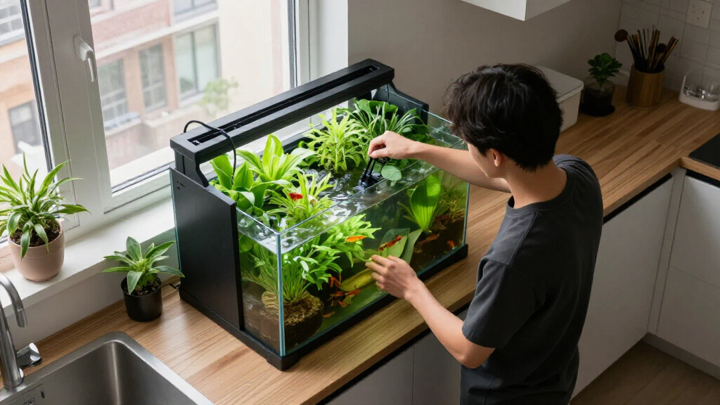 NYC Apartment Aquaponics