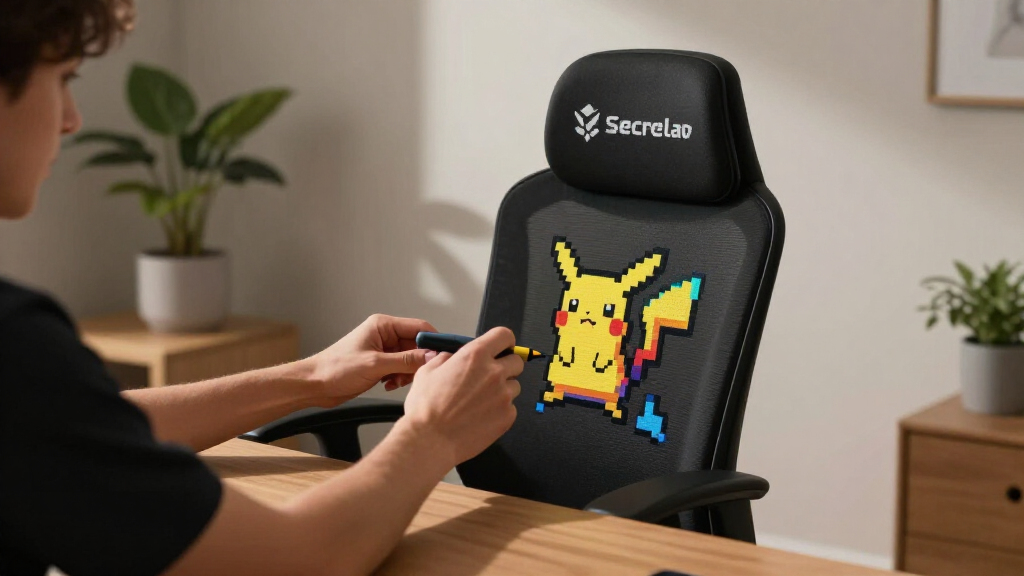 Pixel Art Chair Covers: Secretlab SKINS Pokémon Pixel Art Collection Revives Kanto…