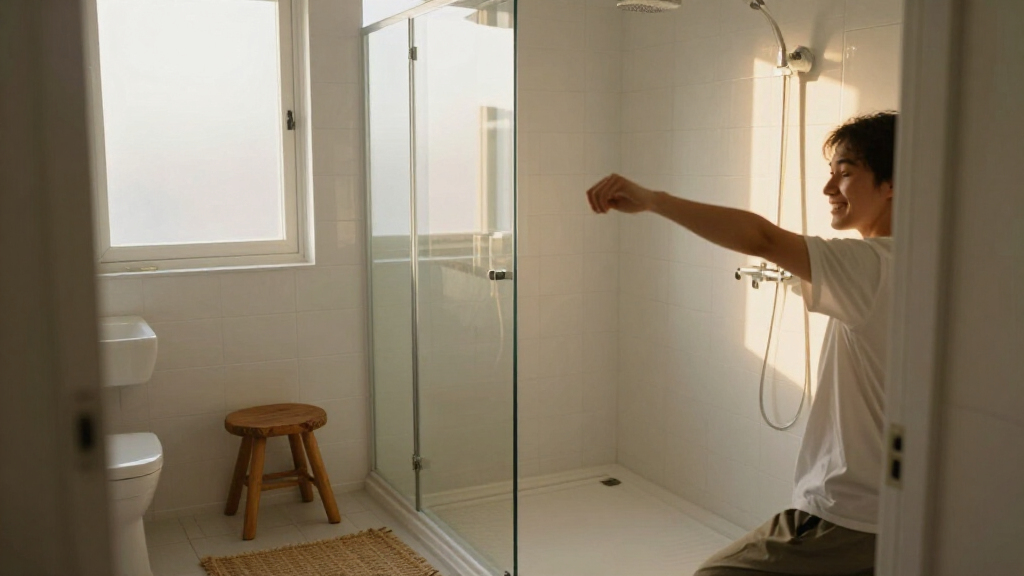 They Ditched A Tub In Their Cramped Bathroom — It Was The Best Decision