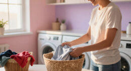 You’d Never Expect To See Ombré Walls In A Laundry Room — But It Works