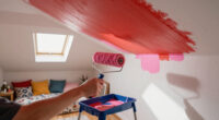 A Plain Attic Bedroom Is Now A “Little Jewel Box” After A Colorful Redo