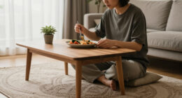 I Ate Meals At My Coffee Table For Years, Until I Found Article’s New Small-Space Dining Table