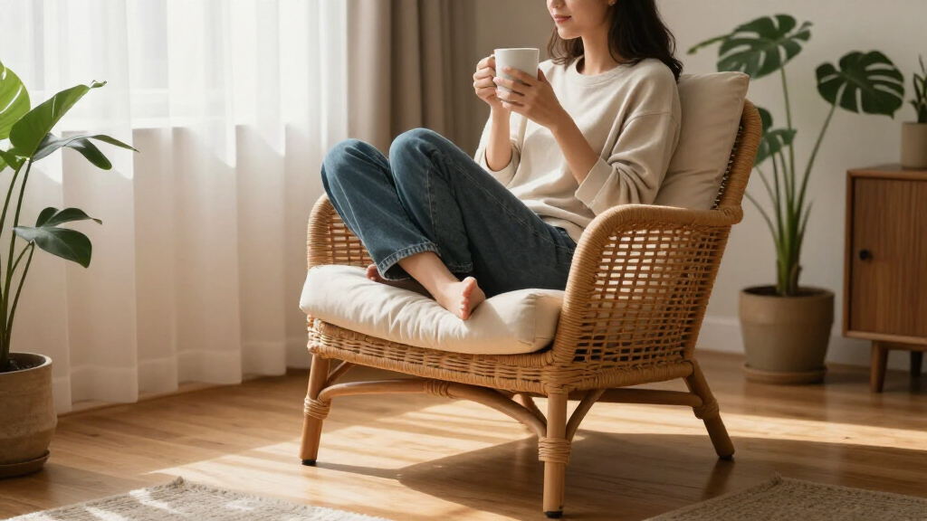 The 6 Best Rattan Accent Chairs For A Chic, Laid-Back Vibe At Home