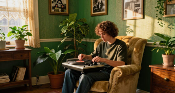 They Turned Their Beige 1900S Parlor Into A Bold, Green “Analog Room”