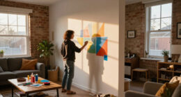 This Artist-Designer Transformed A Plain 1927 Rental With Paint, Art, And DIYs