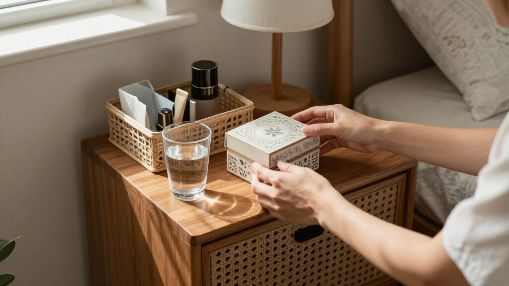 This Gorgeous Nightstand Gives Me Almost As Much Storage As A Small Dresser
