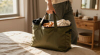This Quince Expandable Tote Holds Everything My Suitcase Can’t On Flights