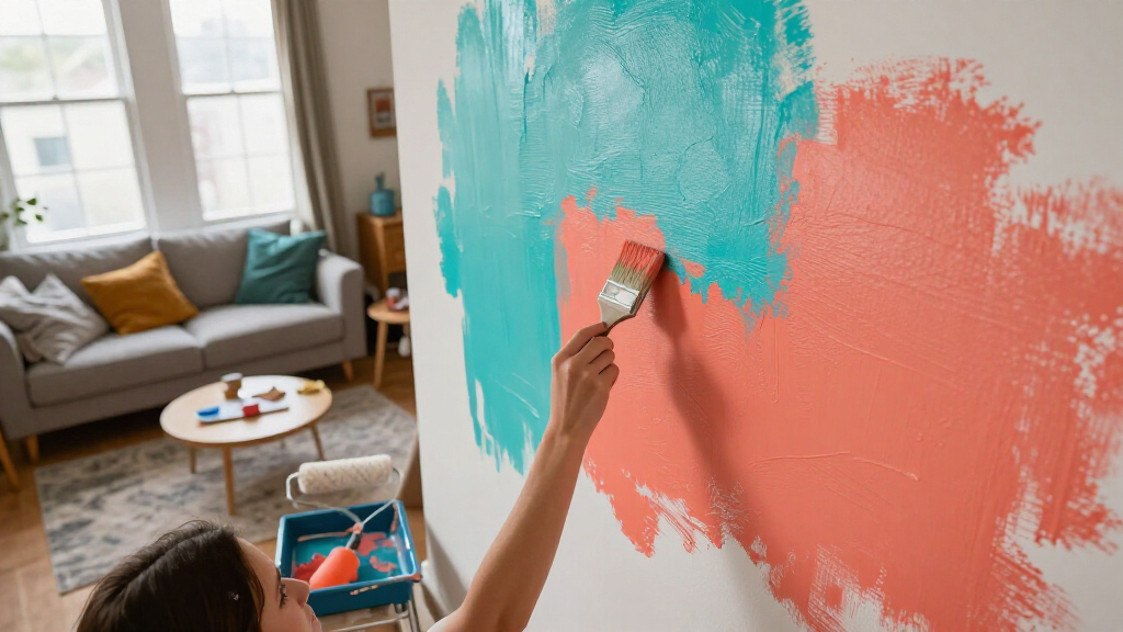 You’d Never Know This Color-Drenched Bedroom Used To Be A Living Room