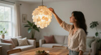 Capiz Shell Is The Lighting Trend That Will Make Your Home Feel Softly Romantic