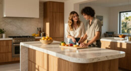 Designers Say Shapely, Angular Kitchen Islands Don't Just Look Good — They Can Improve The Flow Of Your Space, Too