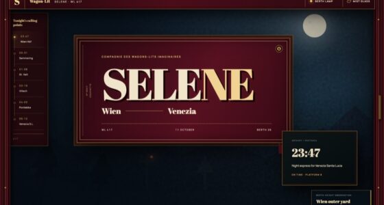 Wagon-Lit SELENE — Wien to Venezia by Night (FABLE/175)