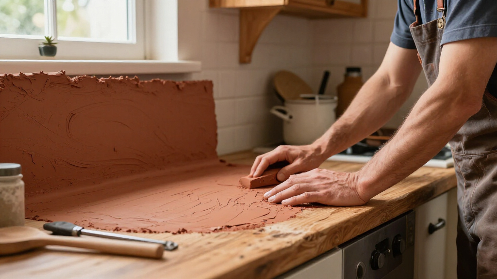 Goodbye Tile, So Long Stone: The Unique Alternative For Rustic Backsplashes