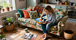 'I’m Ready For People To Hate This’ – Stacey Solomon Has Ditched The Cottagecore Aesthetic To Create An Orange Maximalist Bathroom, This Is Why It Works So Well