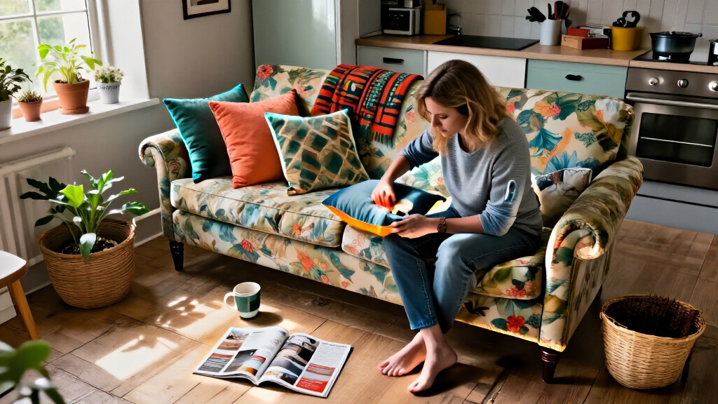 'I’m Ready For People To Hate This’ – Stacey Solomon Has Ditched The Cottagecore Aesthetic To Create An Orange Maximalist Bathroom, This Is Why It Works So Well