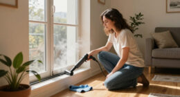 I Never Cleaned My Window Tracks — Then This Tiny Steam Cleaner Made It Easy