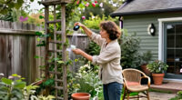 Not Fences Or Screens: Add Privacy To A Backyard With An Old-Fashioned Solution