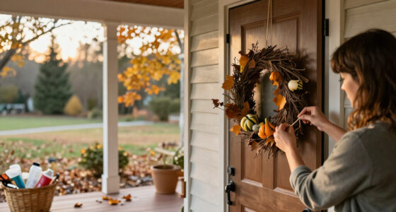 Swap Your Classic Fall Wreath For A Unique DIY Option That Costs Less