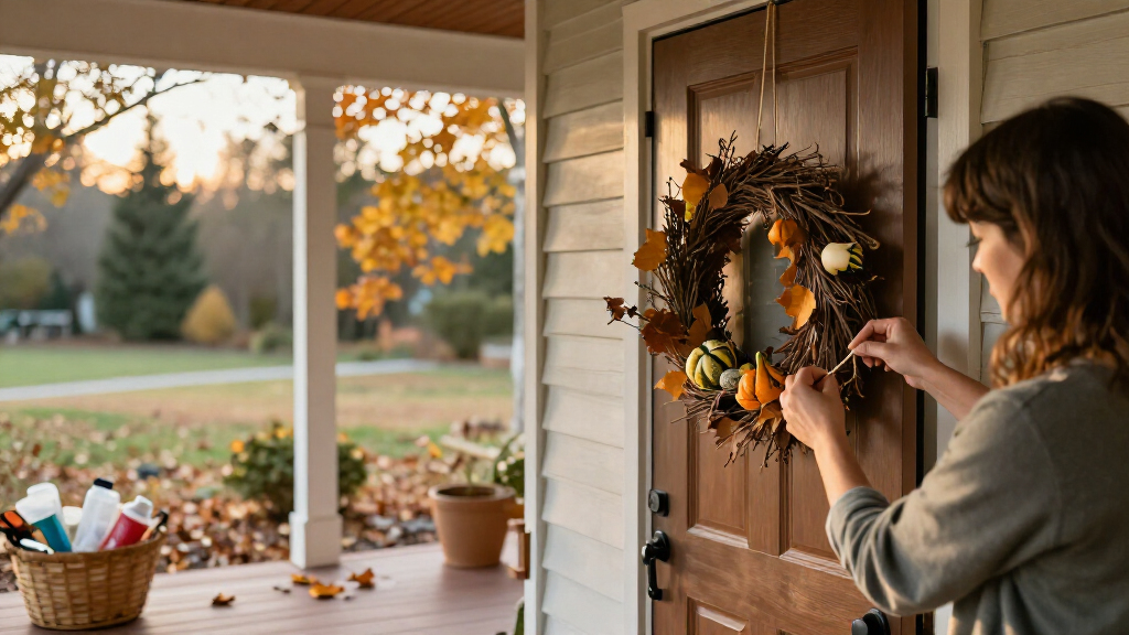 Swap Your Classic Fall Wreath For A Unique DIY Option That Costs Less