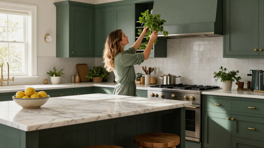 The 13 Best Green Kitchens Defining How To Use This Color In Your Design Right Now