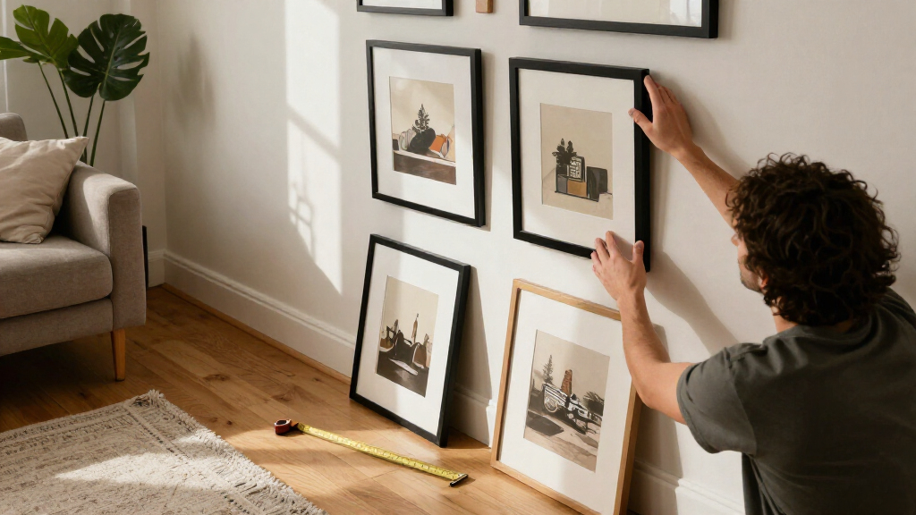 This Is The Right Way To Do A Gallery Wall, According To A Framing Expert