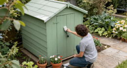 Wayfair's "Grown-Up Dollhouse" Shed Looks More Like A Storybook Cottage Than A Storage Space